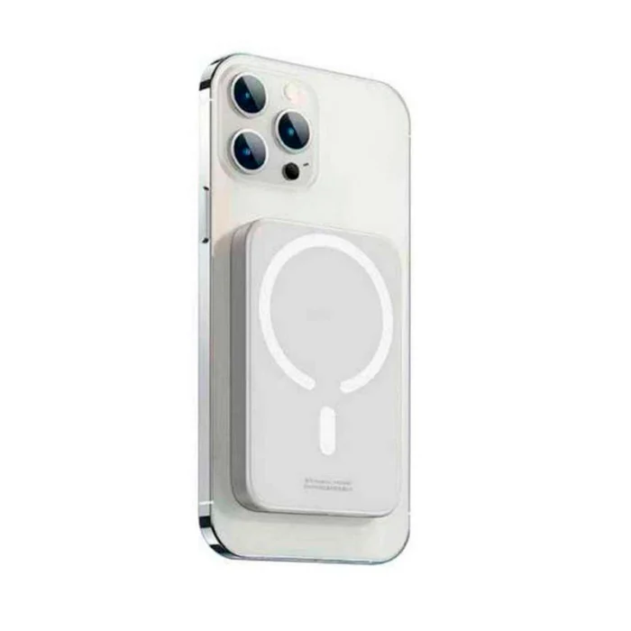 Carregador Magnético por Indução 3000mAh – Power Bank para iPhone