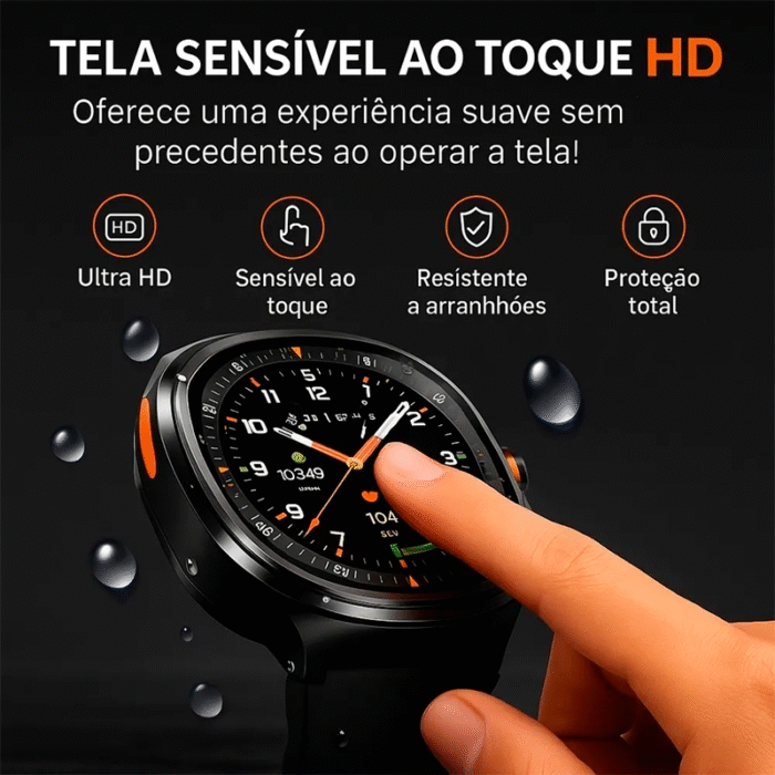 Smartwatch MA27 Ultra AMOLED – NFC, GPS, WhatsApp e IA ChatGPT - Imagem 2