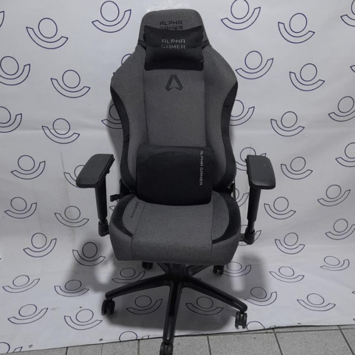 Cadeira Gamer Alpha Gamer Nebula Fabric – Cinza